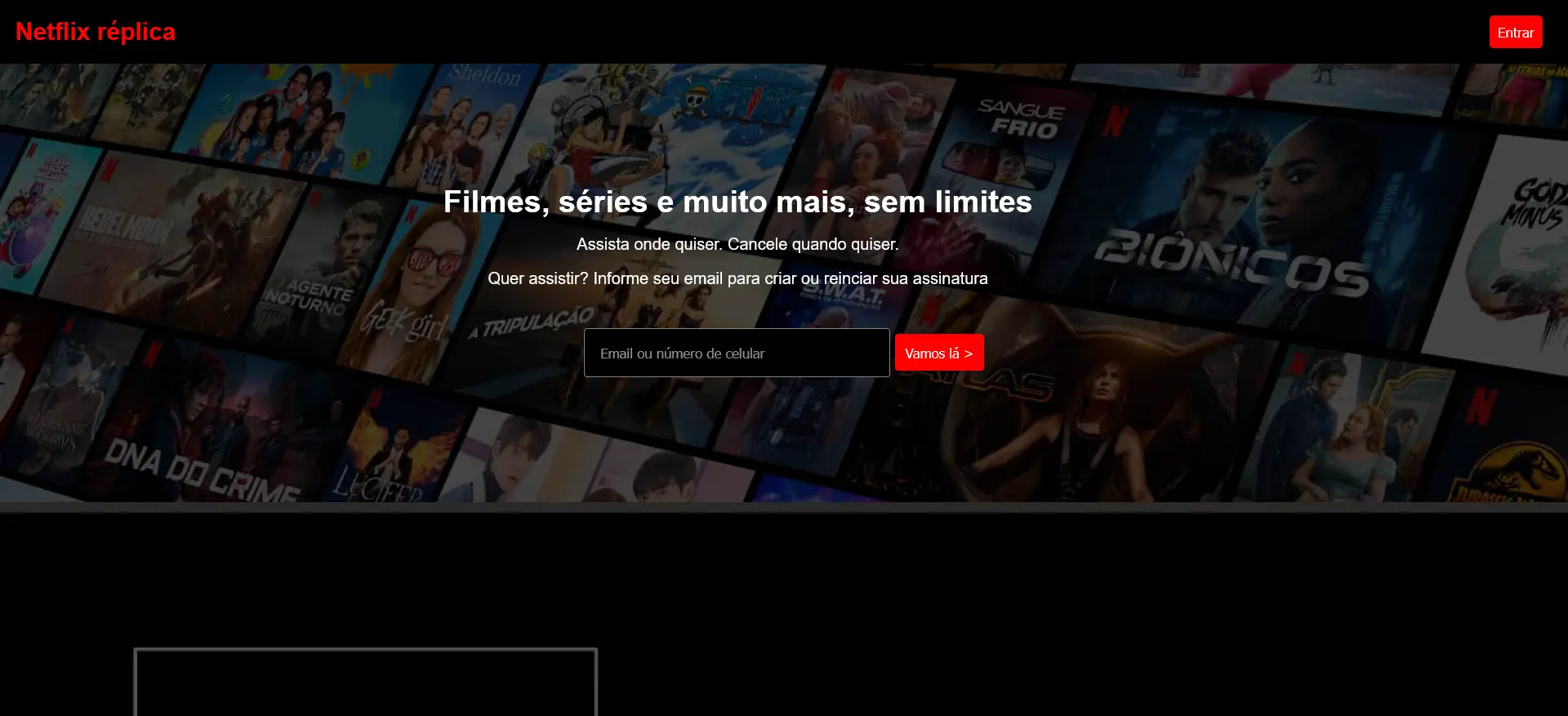 Replica da Netflix